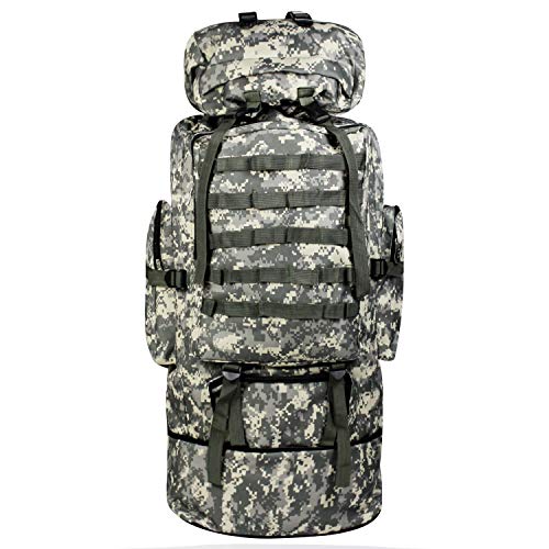 SPAHER 80 20 Litro Macuto Mochila de Senderismo Camping Militar de Asalto Bolsa de Viaje