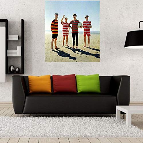 Poster Affiche The Beatles A la Plage Rock Pop Vintage Photo 70’s - Les Beatles, Paul McCartney, John Lennon, RIngo Starr, George Harrison Poster Affiche The Beatles A la Plage Rock Pop Vintage Photo 70's – Image 3