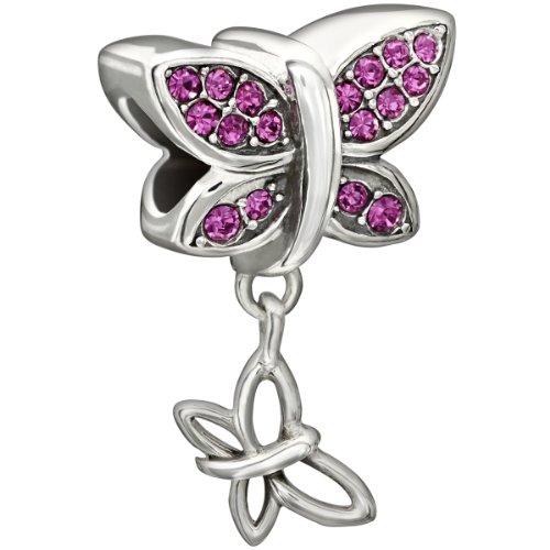 Abalorio Mariposa Chamilia Come Fly with Me en Plata 925 de Alta Joyería