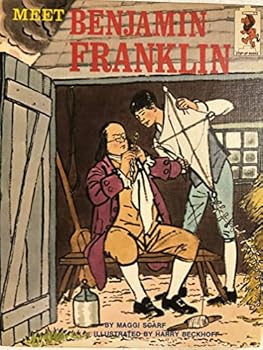 Hardcover Meet Ben Franklin (Step-Up Biographies Series) Book