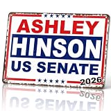 Ashley Hinson Us Senate 2026 Metal Sign 8 x 12 Inch