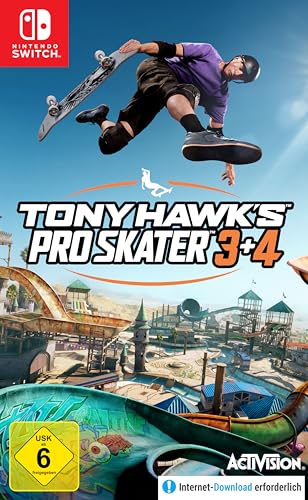 TONY HAWK'S™ PRO SKATER™ 3 + 4 – Standard Editon - Nintendo Switch | Disc