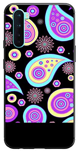 Image of Amazon Brand - Solimo Designer Violet Pattern Printed Soft & Flexible Hybrid Back Case Mobile Cover for OnePlus Nord