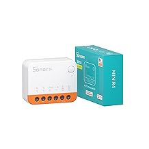 Interruptor de luz inteligente SONOFF MINIR4 WiFi, módulo DIY universal para solución de automatización de hogar inteligente, 1 paquete