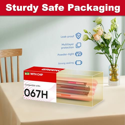 Image of greencycle 067H Magenta Toner Cartridge High Yield [with Chip]