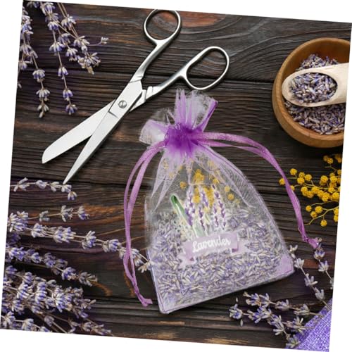 20 bolsitas sachet de lavanda de tela para aromatizar hogar miniatura 5