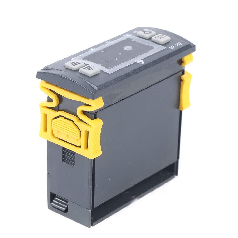 Temperaturregler, 12V Digital Temperaturregler SF-102 Temperatur Regler Controller Thermostat, Temperaturwächter für Heizen Kühlen Aquarium Inkubator terrarium
