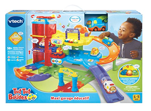 VTech - Tut Tut Bolides: Maxi garaje educativo (180005) (versión en francés)