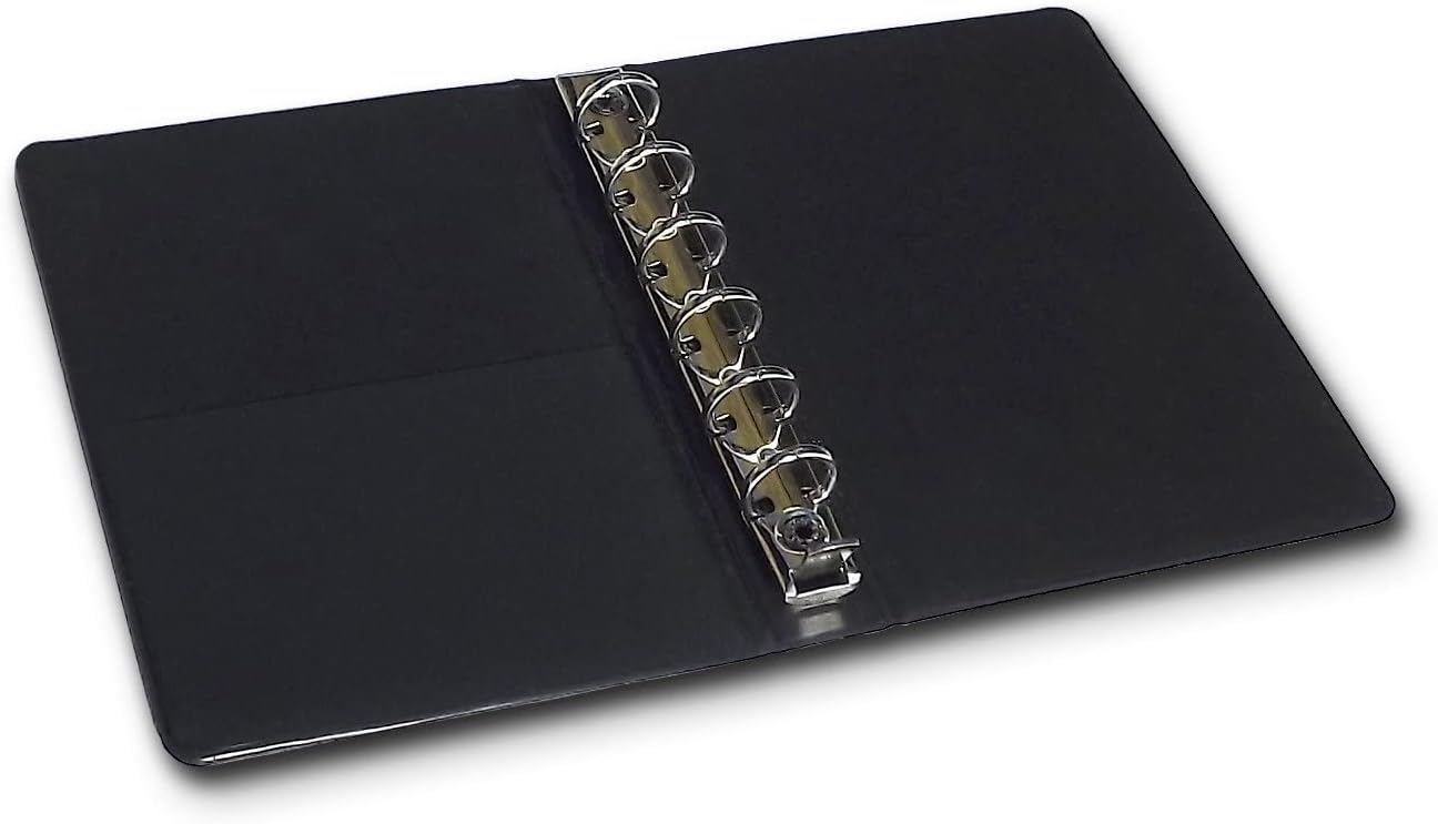 Small 6 Ring Binder 3 x 5 inches