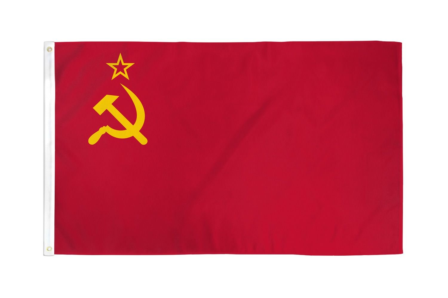 Trade Winds 3x5 USSR Soviet Union Flag – Russian Communist Party Banner, 100D Polyester, Multicolor
