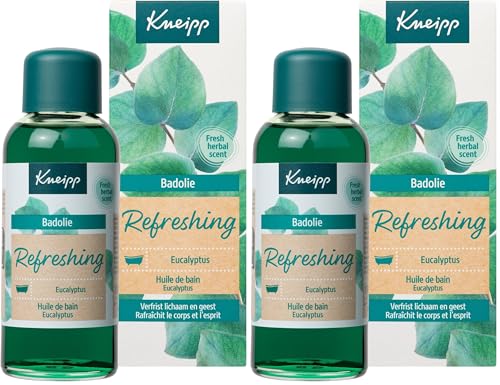 Huile de bain Kneipp eucalyptus 100 ml lot de 2 pour un moment rafraîchissant