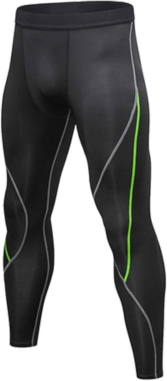 N\P Fitness Leggings Uomo Running Leggings Pantaloni Sportivi Pantaloni