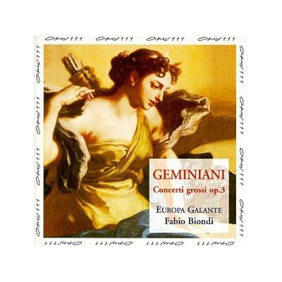 Geminiani: Concerti Grossi, Op 3