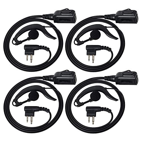 Auricular con micrófono para walkie talkie Motorola CP040 y GP300 audio claro HYS