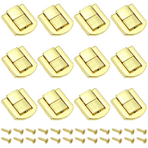 DXLing 12 Piezas Cierres para Cajas de Madera 25 x 20,5 mm...