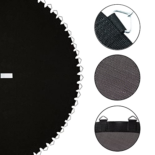 SPRINGOS TSPRINGOS Tapis de saut pour trampoline avec diamètre de 244 cm, 305 cm, 396 cm, 360 cm, plusieurs tailles, tapis de saut de rechange pour trampoline d'extérieur - Diamètre de 244 cm, 305 cm, – Image 8