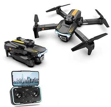 NILAY-Foldable-Professional-Drone-8K-Dual-HD-Camera-5G-WiFi-GPS-Drone-360-Auto-Obstacle-Avoidance-Brushless-Motor-FPV-Level-7-Wind-Resistance-Distance-1200M-for-Adults-Kids (X3)