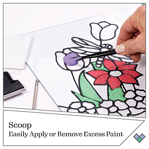 gallery glass 4 piece tool set perfect for stained glass diy arts and crafts 19739 multi-color