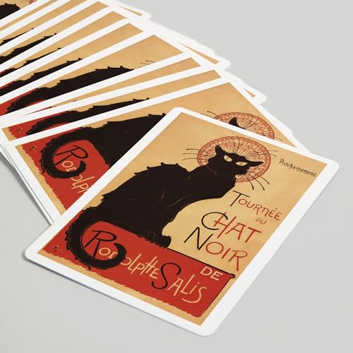 Juego de cartas Poker Lantern Press Chat Noir Cabaret miniatura 5