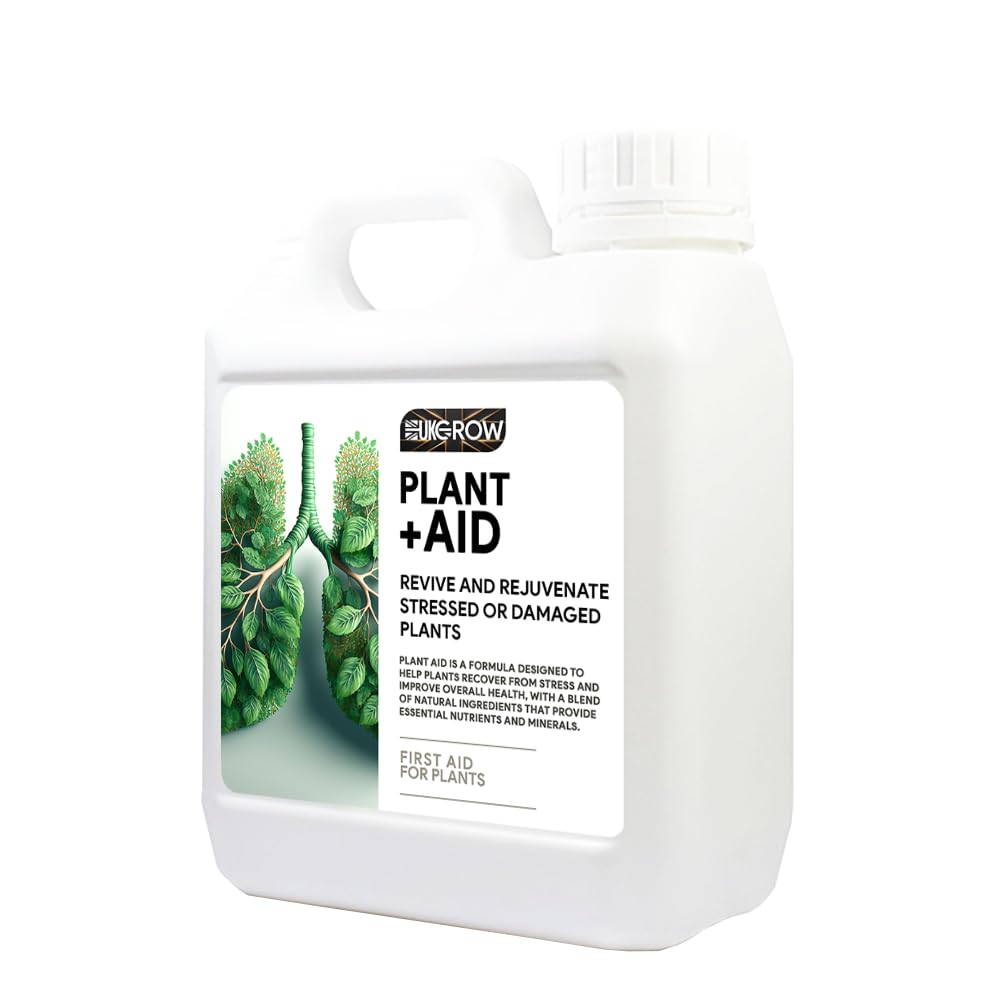 UK Grow Premium Hydroponic and Soil Nutrients - Maximize Plant Growth and Yield (10Ltr, Plant Aid Plus)