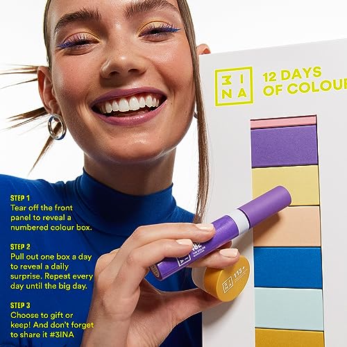 Calendario de Adviento maquillaje sin crueldad animal con colorete y labial 3