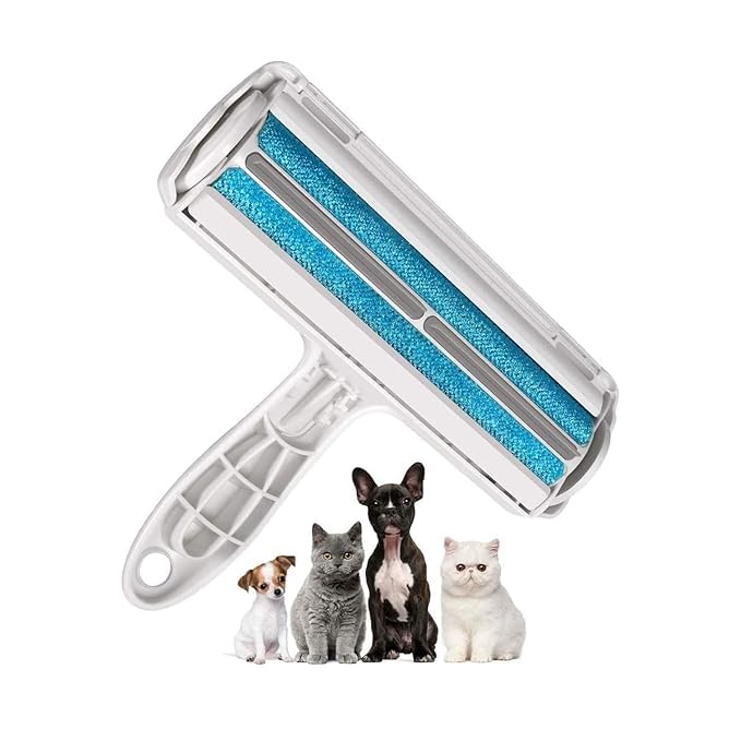 BELARO Pet Hair Remover for Furniture/Bed,Dog Cat and Pet Hair Remover Roller from Clothes, Furniture, Carpet, Sofa,Couch, Carpet, Car Seat,Home and Office White PET Roller (PET Roller)