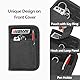 Damero Taktisches Notizbuch Organizer Journal Umschlag kompatibel mit Feldnotizen Notebooks Moleskine Cahier, Pocket Notebook Cover mit Key Ring und Stifthalter für Journal Notebook Planer(nur Tasche)