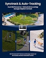 Reolink Dreifachobjektiv PoE Sicherheitskamera für den Außenbereich, 10MP 180° Panorama & 4K PT mit Auto-Tracking, KI-Videosuche, Perimeterschutz, Farb- & IR-Nachtsicht, 24/7-Aufzeichnung, OMVI 3i PoE – Ansicht 3