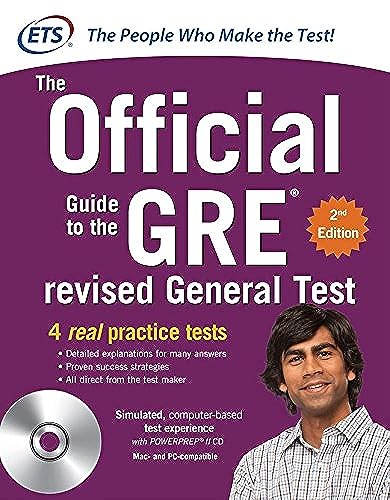 Used Book in Good Condition GRE The Official Guide to the Revised General Test with CD-ROM, Second Edition