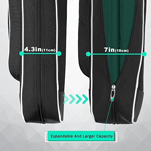Expandable Golf Club Carry Bag with Luggage Straps, Golf Travel Bag Holds A Full Set of Clubs, Golf Sunday Bag Practice Bag - Image 4