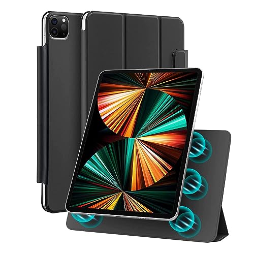 Amazon Basics Magnetic Case Compatible with Apple iPad Pro 6th/5th/4th Gen (12.9 Inch) | Auto Sleep/Wake & Easy Magnetic Attachment (Black) (B0CSYK3LDW) Amazon Price History, Amazon Price Tracker