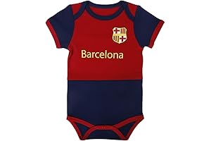 Striking Newborn Barcelona Onesies: Unveil Your Little Soccer Superstar