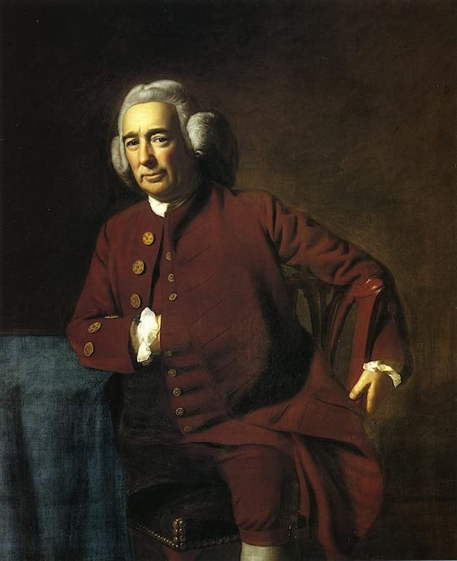 Poster Sylvester Gardiner par Copley tableau vintage pour créer un coin lecture élégant