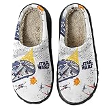 [Cosbanana] スターウォーズ スリッパ 室内 ルームシューズ 冬 ボア 厚底 洗える 滑り止め 起毛 暖かい 歩きやすい メンズ レディース おしゃれ キャラクター