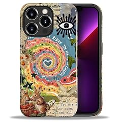 Retro Love Vortex Rabbit Collage