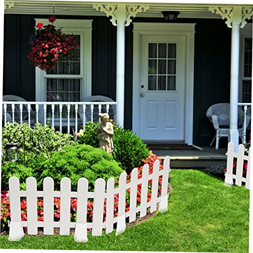 Gatuida Garden Fence Bases: 4pcs Plastic Fence Bases Support Holder Garden Trellis Stand Support Privacy Screen Holder Lawn Accessories - Image 3