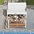 Shintenchi 2 Pieces Patio Furniture Set,Outdoor Patio Furniture Wicker Rattan Conversation Set,Including Glass Coffee Table and Loveseat with Cushion for Backyard,Balcony,Poolside(Beige)