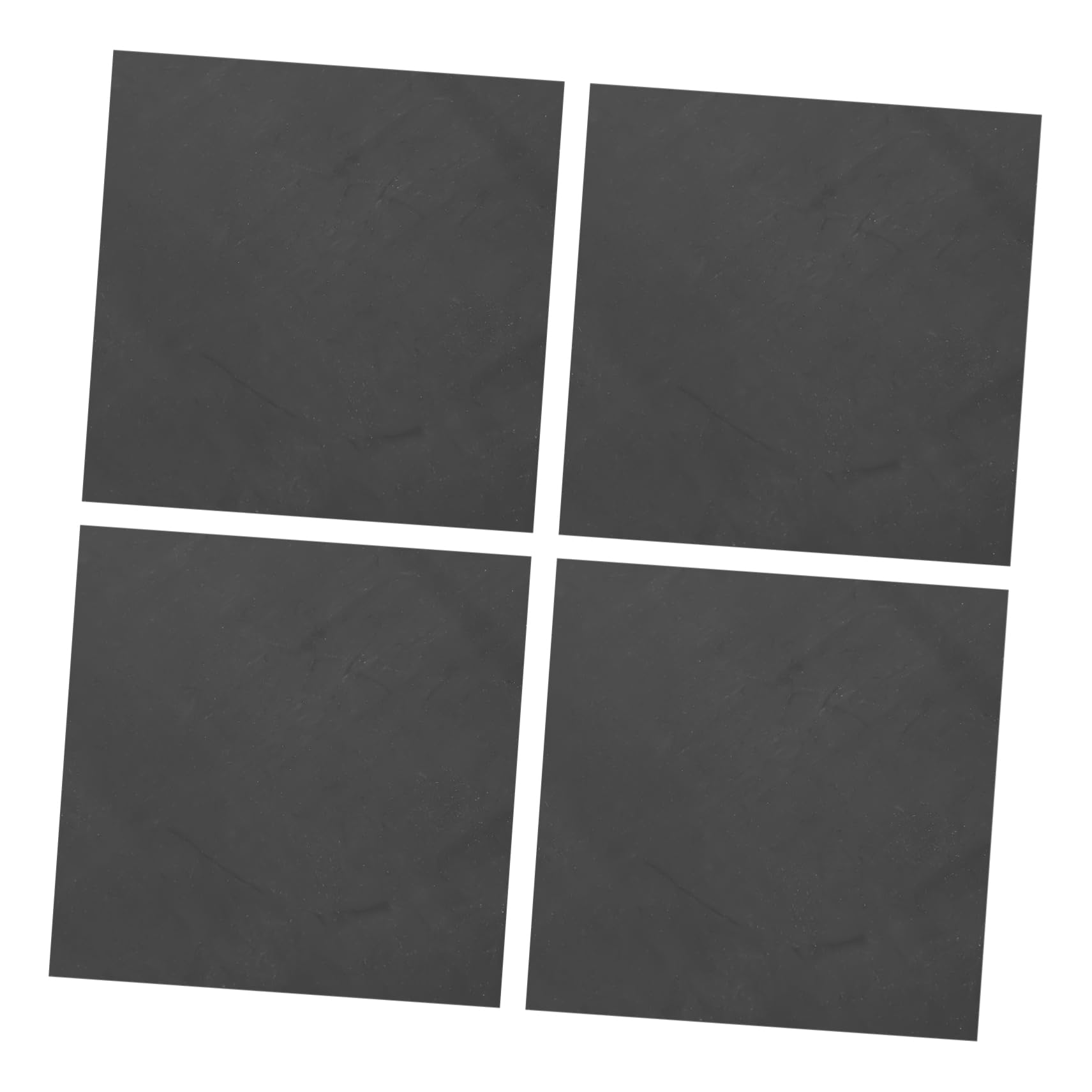 Generic 4pcs Shock Absorbing Material Reduce Noise Pads Mat for Washing Machine Furniture Protectors Mat for Furniture Chair Leg Floor Protectors Furniture Pads Treadmill Mat Black Rubber