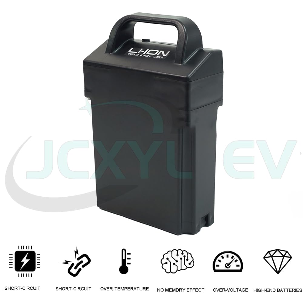 Batteria per transpallet Elettrico da 24 V 20 Ah, Batteria per Carrello elevatore Elettrico da 24 Volt, batterie LiFePO4 da 24 V per Kit Motore MT12/EPT12-EZ da 0-500 W