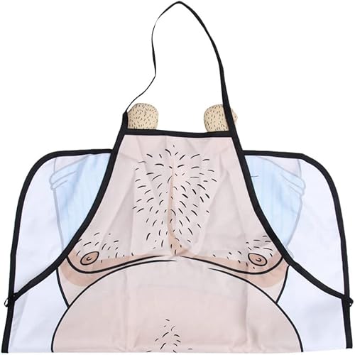 Miniatura 8 de Divertido delantal de cocina con gomitas, novedoso delantal de cocina sin mangas, para hornear a la parrilla, cocina, barbacoa, fiesta, disfraces,
