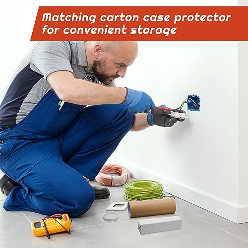 Image of Amylove 8 Pcs Fire Barrier Plumbers Putty Duct Seal Electrical Putty for Wall, Duct, Plumbers, 1.45 in x 6 in, Red