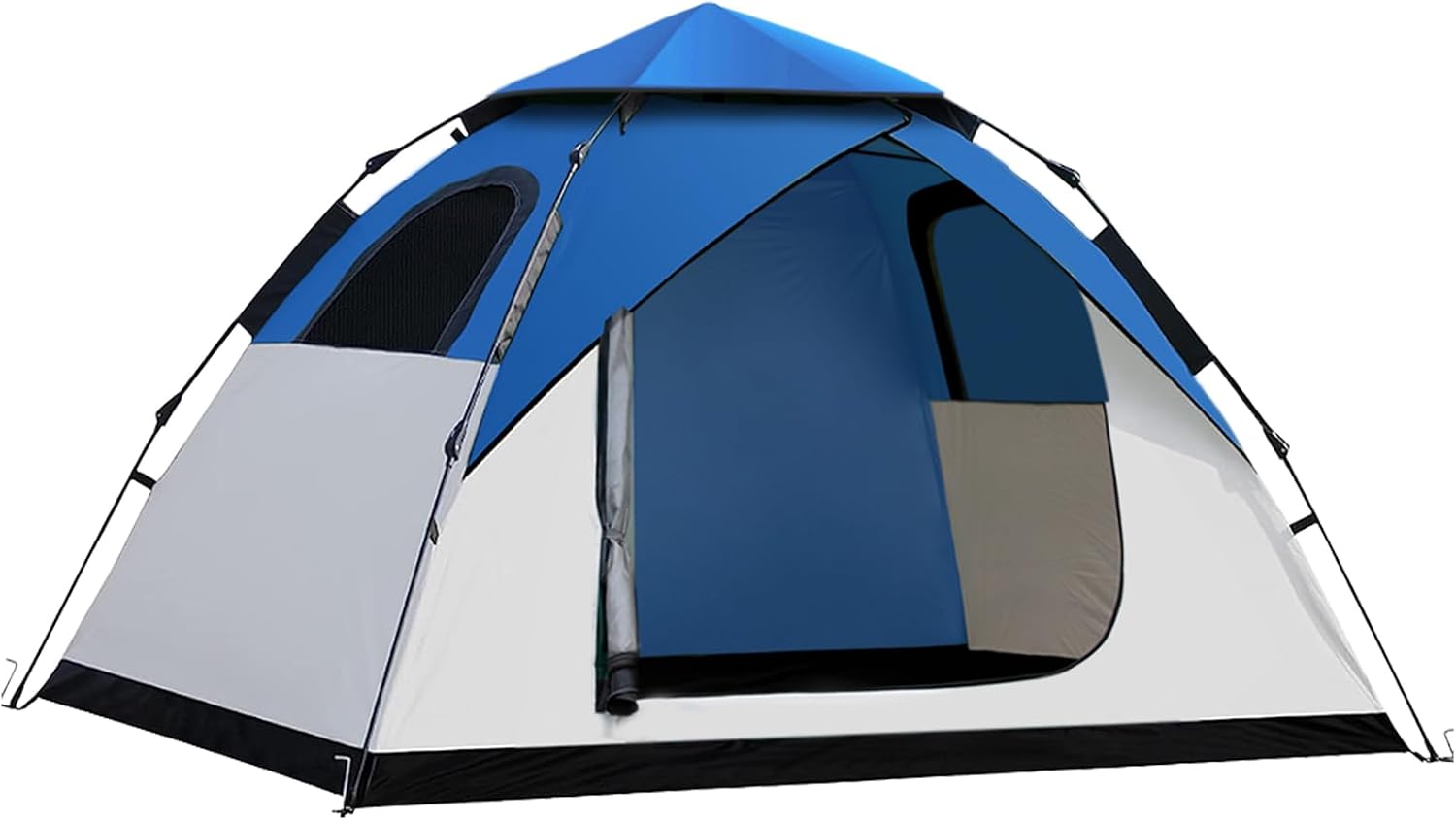anngrowy Camping Tent 2 Person Instant Family Tent Pop Up Tents for Camping Waterproof Portable Hiking Camp Tent Lightweight Tent for Backpacking Small Tent 4 Season Windproof Quick Compact Dome Tent