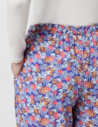 Image of Van Heusen Women's Printed Lounge Pants | Drawstrings & Side Pockets | Ultra Soft Fabric | Relaxed Fit | At home pyjamas | Everyday Comfort | Printed | Style 55306 | Available in Pack of 1 & 2