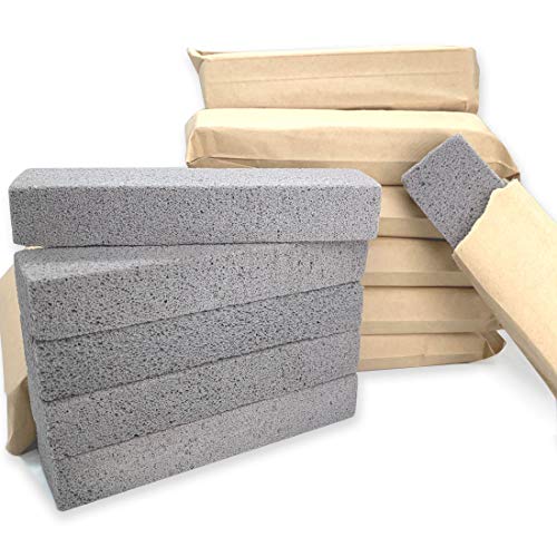 Pumice Stone Toilet Bowl Cleaner - Non Scratch Pumice Stone for Cleaning Hard