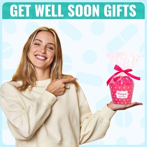 HAPPYPOP Get Well Soon Gifts for Women After Surgery - Breast Cancer Socks, Gifts for Someone with Depression，Diabetic Socks2