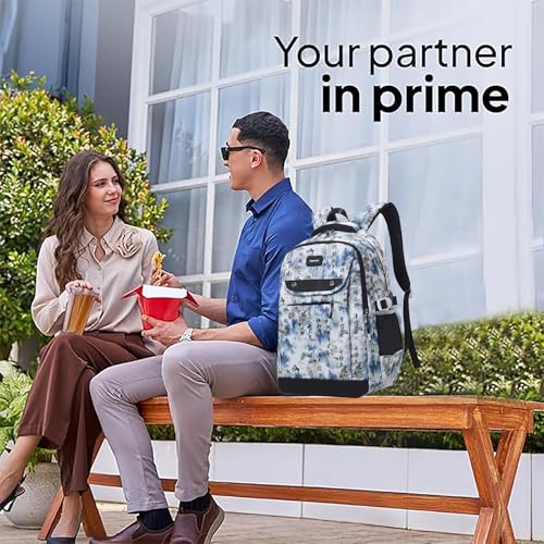 Image of Tinytot 30 Litre Waterproof School Backpack Bags for Women - Large 19 Inch Laptop Bag for Boys &Girls 12+ Years, College Bag for Girls and Boys, Men, Women - Ideal for Office, Travel, School, College