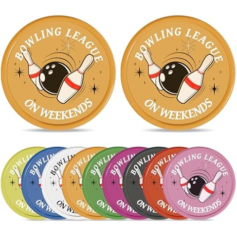 comfortez 200-1000 Custom chipset with Bowling Logo Pattern, swappable to add to Your Personal Logo and Text (Orange) Cover