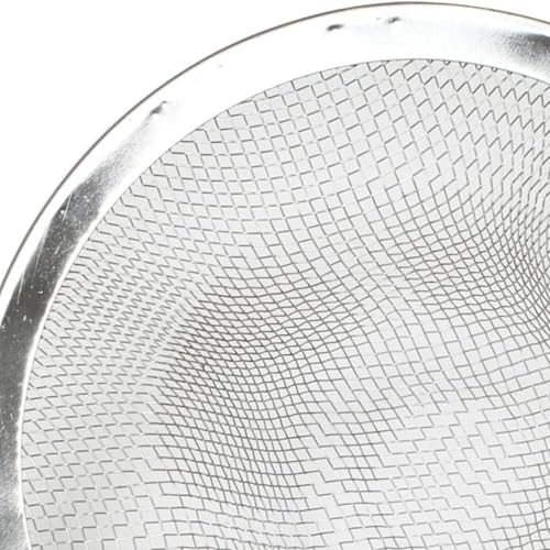 Colador de acero inoxidable para drenaje de fregadero 4.5" miniatura 4
