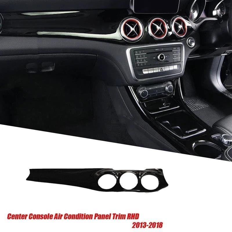 Kit Rivestimento Interni Auto Per Mercedes W176 GLA, X156 CLA, C117 | 2 Pezzi Per Presa Aria E Console | Decorazione Cruscotto