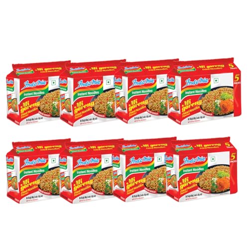 Image of Indomie Mi Goreng Instant Fried Noodles, Dry Noodles with Seasoning Sachets, 80g